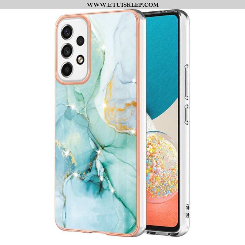 Etui do Samsung Galaxy A53 5G Silikonowy Elastyczny Marmur